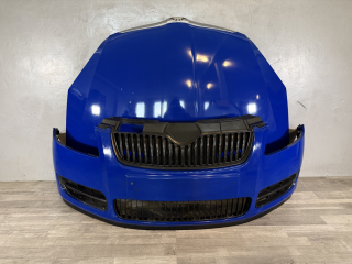 ŠKODA FABIA 2 - 5J - 2007-2010 - kapota + nárazník - 4590 - 5J0823155 5J0807221 5J0853668